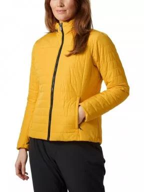 Helly Hansen W Crew Insulator Jacket 2.0 női utcai kabát sárga színben 1