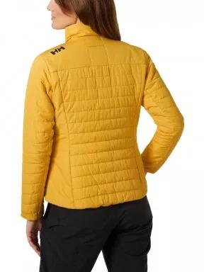 Helly Hansen W Crew Insulator Jacket 2.0 női utcai kabát sárga színben 3