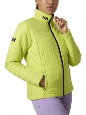 Helly Hansen W Crew Insulator Jacket 2.0 női utcai kabát sárga színben 1