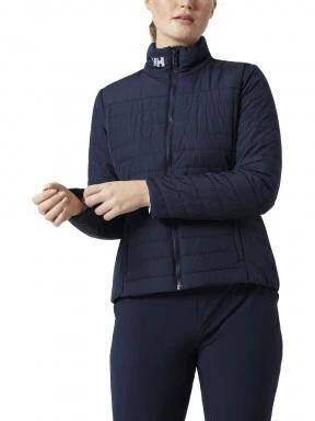 Helly Hansen W Crew Insulator Jacket 2.0 női utcai kabát sötétkék színben 1