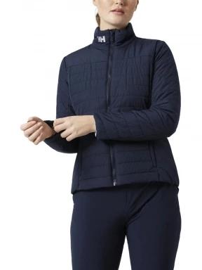 Helly Hansen W Crew Insulator Jacket 2.0 női átmeneti kabát sötétkék színben 1