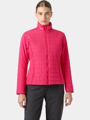 Helly Hansen W Crew Insulator Jacket 2.0 női steppelt átmeneti kabát magenta színben 1