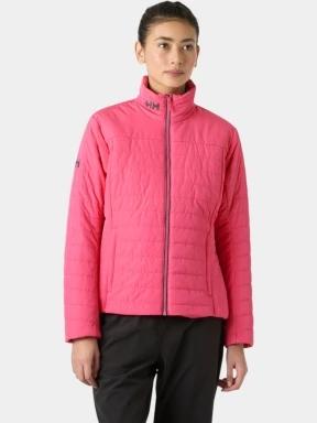 Helly Hansen W Crew Insulator Jacket 2.0 női steppelt átmeneti kabát magenta színben 1