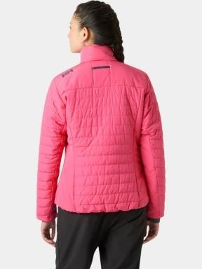 Helly Hansen W Crew Insulator Jacket 2.0 női steppelt átmeneti kabát magenta színben 3