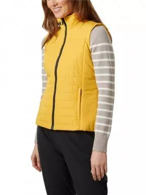 Helly Hansen W Crew Insulator Vest 2.0 női mellény sárga színben 1