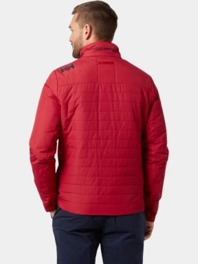 Helly Hansen Crew Insulator Jacket 2.0 férfi steppelt átmeneti kabát piros színben 3