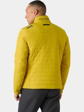 Helly Hansen Crew Insulator Jacket 2.0 férfi steppelt átmeneti kabát sárga színben 3