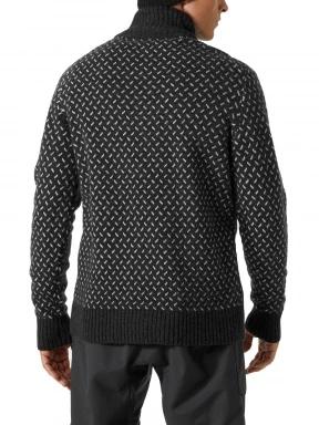 Helly Hansen Arctic Icelander 1/2 Zip férfi pulóver fekete színben 3