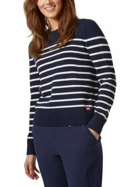 Helly Hansen W Molene Wool Sweater női pulóver sötétkék színben 1