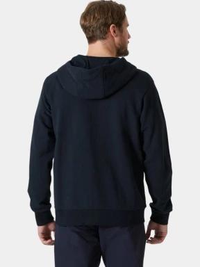 Helly Hansen Hh Logo Full Zip Hoodie 2.0 férfi kapucnis pulóver sötétkék színben 3