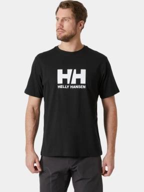 Helly Hansen Hh Logo T-Shirt 2.0 férfi rövid ujjú póló fekete színben 1