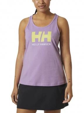 Helly Hansen W Hh Logo Singlet női atléta lila színben 1