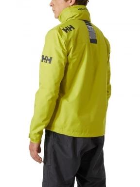 Helly Hansen Crew Hooded Midlayer Jacket férfi átmeneti kabát zöld színben 3