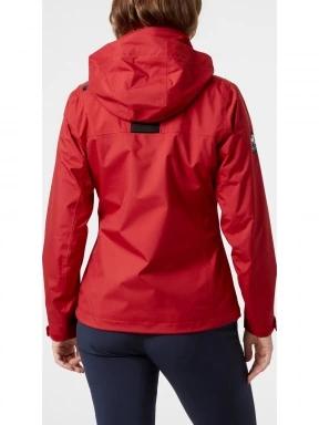 Helly Hansen W Crew Hooded Midlayer Jacket női utcai kabát piros színben 3