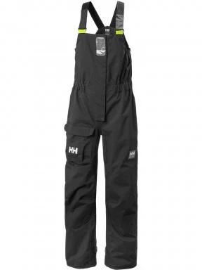 Helly Hansen W Pier 3.0 Bib női vitorlás nadrág fekete színben 1