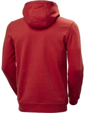 Helly Hansen Hh Logo Hoodie férfi kapucnis pulóver piros színben 3