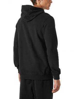 Helly Hansen Hh Logo Hoodie férfi kapucnis pulóver fekete színben 3