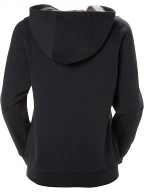 Helly Hansen W Hh Logo Hoodie női kapucnis pulóver sötétkék színben 3