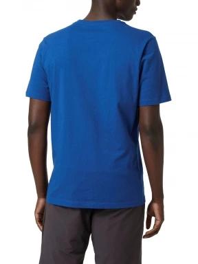 Helly Hansen Hh Logo T-Shirt férfi rövid ujjú póló kék színben 3