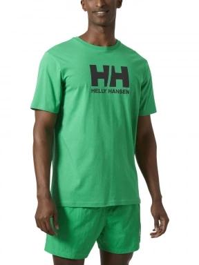 Helly Hansen Hh Logo T-Shirt férfi ujjatlan póló zöld színben 1