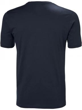 Helly Hansen Hh Logo T-Shirt férfi ujjatlan póló sötétkék színben 3