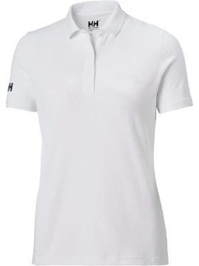 Helly Hansen W Crew Tech Polo női galléros póló fehér színben 1
