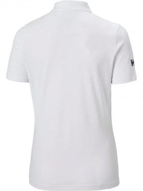 Helly Hansen W Crew Tech Polo női galléros póló fehér színben 3