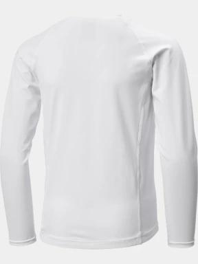 Helly Hansen Jr Waterwear Rashguard hosszú ujjú lycra fehér színben 3