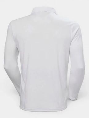 Helly Hansen Crewline Ls Polo férfi hosszú ujjú galléros póló fehér színben 3