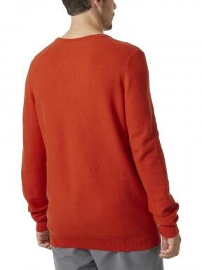 Helly Hansen Skagen Sweater férfi hosszú ujjú póló piros színben 3
