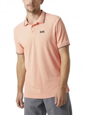 Helly Hansen Kos Polo férfi galléros póló sárga színben 1