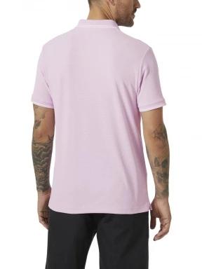 Helly Hansen Kos Polo férfi galléros póló rózsaszín színben 3