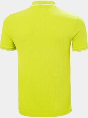 Helly Hansen Kos Polo férfi galléros póló zöld színben 3