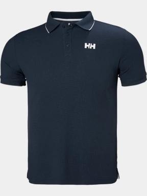 Helly Hansen Kos Polo férfi galléros póló sötétkék színben 1