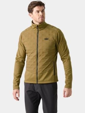 Helly Hansen Hp Hybrid Stretch Insulator férfi steppelt átmeneti kabát oliva színben 1