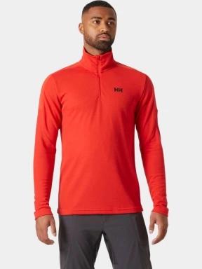 Helly Hansen Hp 1/2 Zip Pullover 2.0 férfi polár pulóver piros színben 1