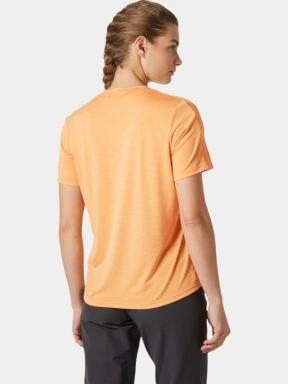 Helly Hansen W Salt Breeze V-Neck női rövid ujjú sport póló narancssárga színben 3