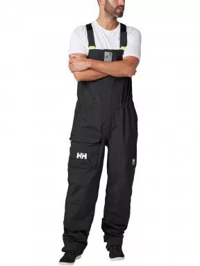 Helly Hansen Pier 3.0 Bib férfi vitorlás nadrág fekete színben 1