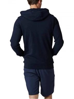 Helly Hansen Hh Logo Full Zip Hoodie férfi kapucnis pulóver sötétkék színben 3