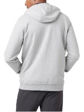Helly Hansen Hh Logo Full Zip Hoodie férfi kapucnis pulóver szürke színben 3