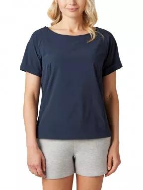 Helly Hansen W Thalia T-Shirt női rövid ujjú póló sötétkék színben 1
