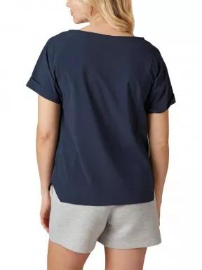 Helly Hansen W Thalia T-Shirt női rövid ujjú póló sötétkék színben 3