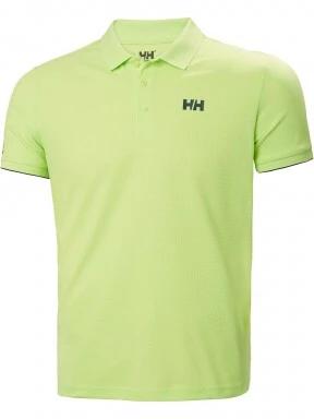 Helly Hansen Ocean Polo férfi galléros póló zöld színben 1