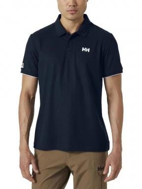 Helly Hansen Ocean Polo férfi galléros póló sötétkék színben 1
