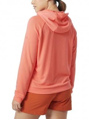 Helly Hansen W Inshore Hoodie női kapucnis pulóver sárga színben 3