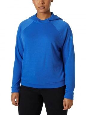 Helly Hansen W Inshore Hoodie női kapucnis pulóver kék színben 1