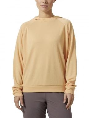 Helly Hansen W Inshore Hoodie női kapucnis pulóver narancssárga színben 1