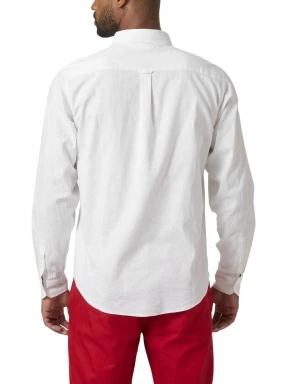 Helly Hansen Club Ls Shirt férfi hosszú ujjú ing fehér színben 3