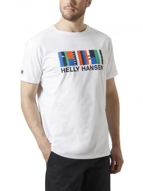 Helly Hansen Shoreline T-Shirt 2.0 férfi rövid ujjú póló fehér színben 1