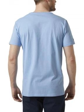 Helly Hansen Shoreline T-Shirt 2.0 férfi rövid ujjú póló világoskék színben 3